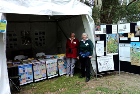 COG is represented at local fairs and open days